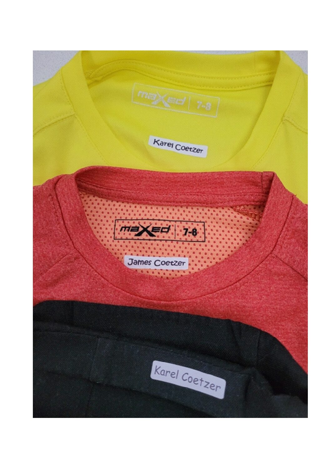 Black & White Iron Ons