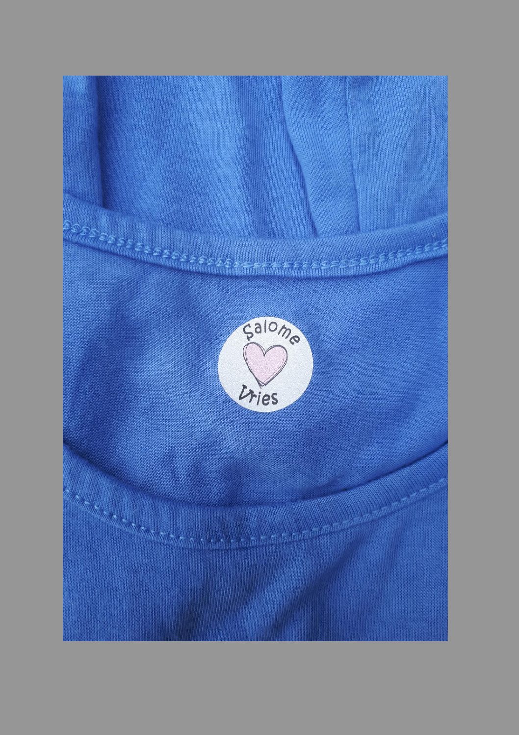 Girl's Colour Iron On’s